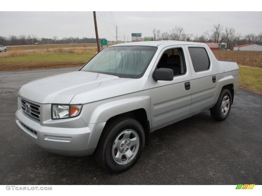 2006 Ridgeline RT - Billet Silver Metallic / Gray photo #1