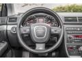 2006 Audi A4 Ebony Interior Steering Wheel Photo