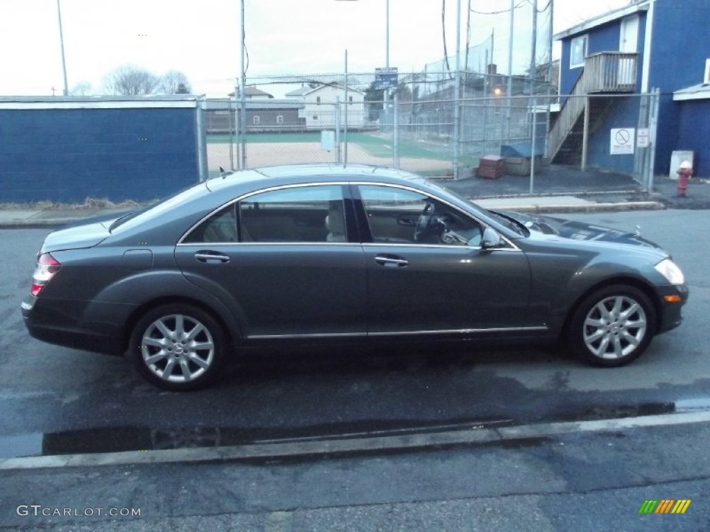 Flint Grey Metallic 2007 Mercedes-Benz S 550 4Matic Sedan Exterior Photo #99890142