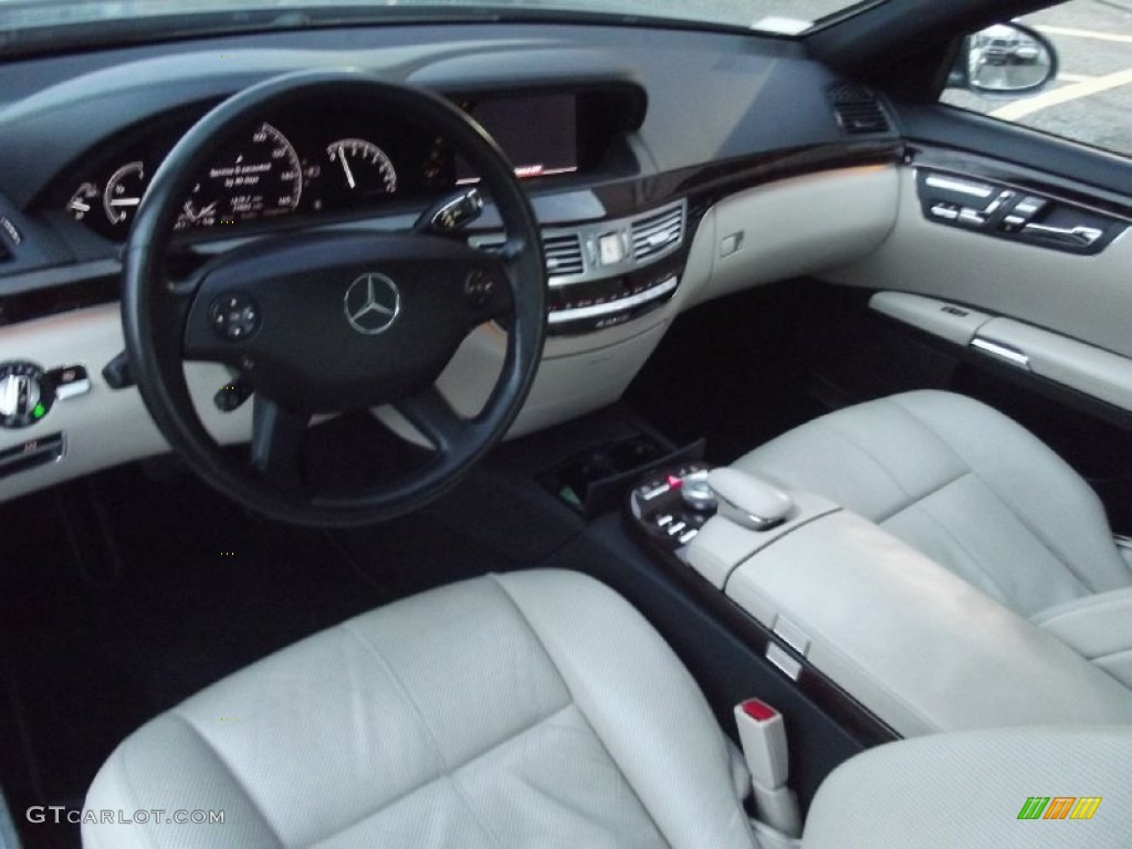 designo Corteccia Grey Interior 2007 Mercedes-Benz S 550 4Matic Sedan Photo #99890262