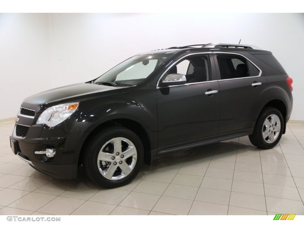 2015 Equinox LTZ - Black Granite Metallic / Jet Black photo #3