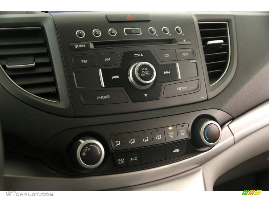 2012 CR-V EX 4WD - Polished Metal Metallic / Gray photo #14