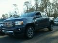 2015 Cyber Gray Metallic GMC Canyon SLE Crew Cab 4x4  photo #1