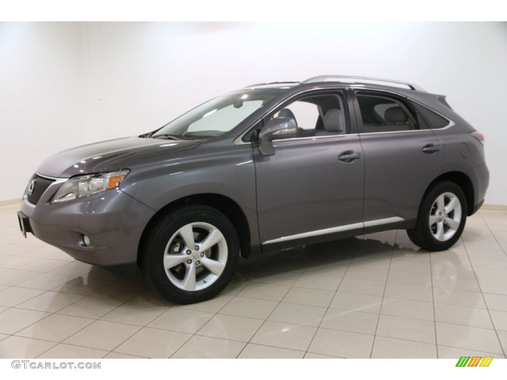 2012 RX 350 AWD - Nebula Gray Pearl / Light Gray photo #3