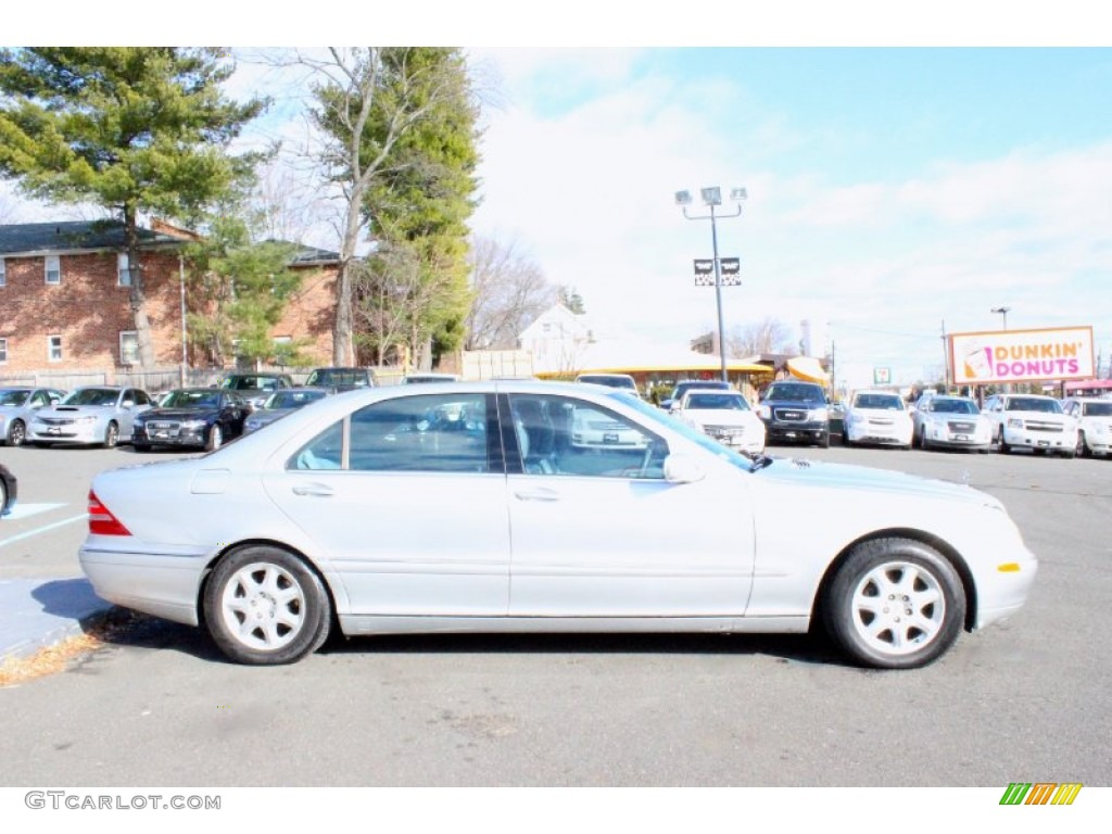 Brilliant Silver Metallic 2000 Mercedes-Benz S 430 Sedan Exterior Photo #99896277