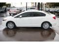 Taffeta White 2012 Honda Civic EX Sedan Exterior