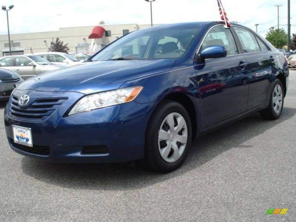 2007 Camry LE - Blue Ribbon Metallic / Ash photo #1