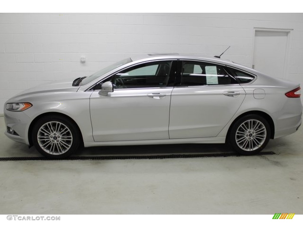 2015 Fusion SE - Ingot Silver Metallic / Charcoal Black photo #1