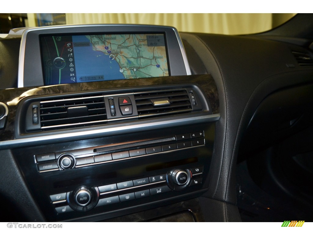 2013 6 Series 640i Coupe - Carbon Black Metallic / Black photo #19