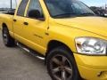 2007 Detonator Yellow Dodge Ram 1500 Sport Quad Cab  photo #2