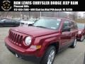 Deep Cherry Red Crystal Pearl 2015 Jeep Patriot Latitude 4x4