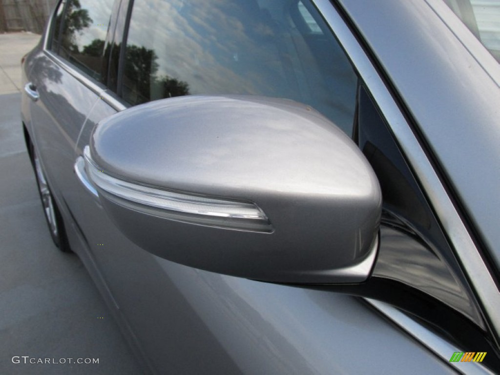2013 Genesis 3.8 Sedan - Titanium Gray Metallic / Saddle photo #21