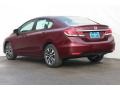 2015 Crimson Pearl Honda Civic EX Sedan  photo #2