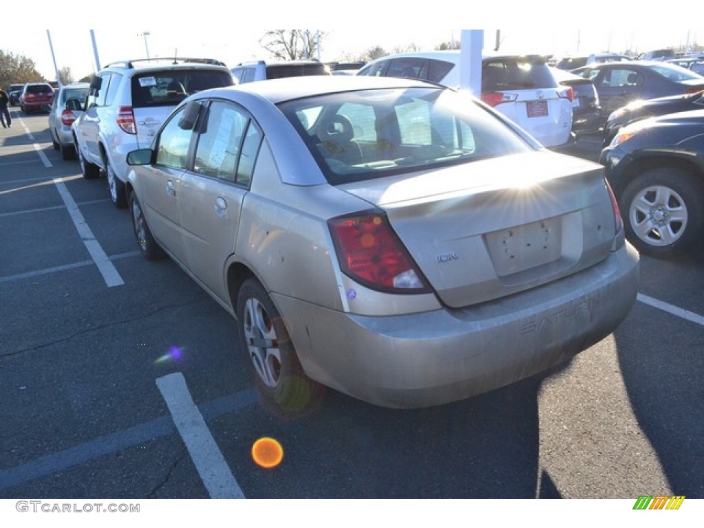 2003 ION 3 Sedan - Gold / Tan photo #3