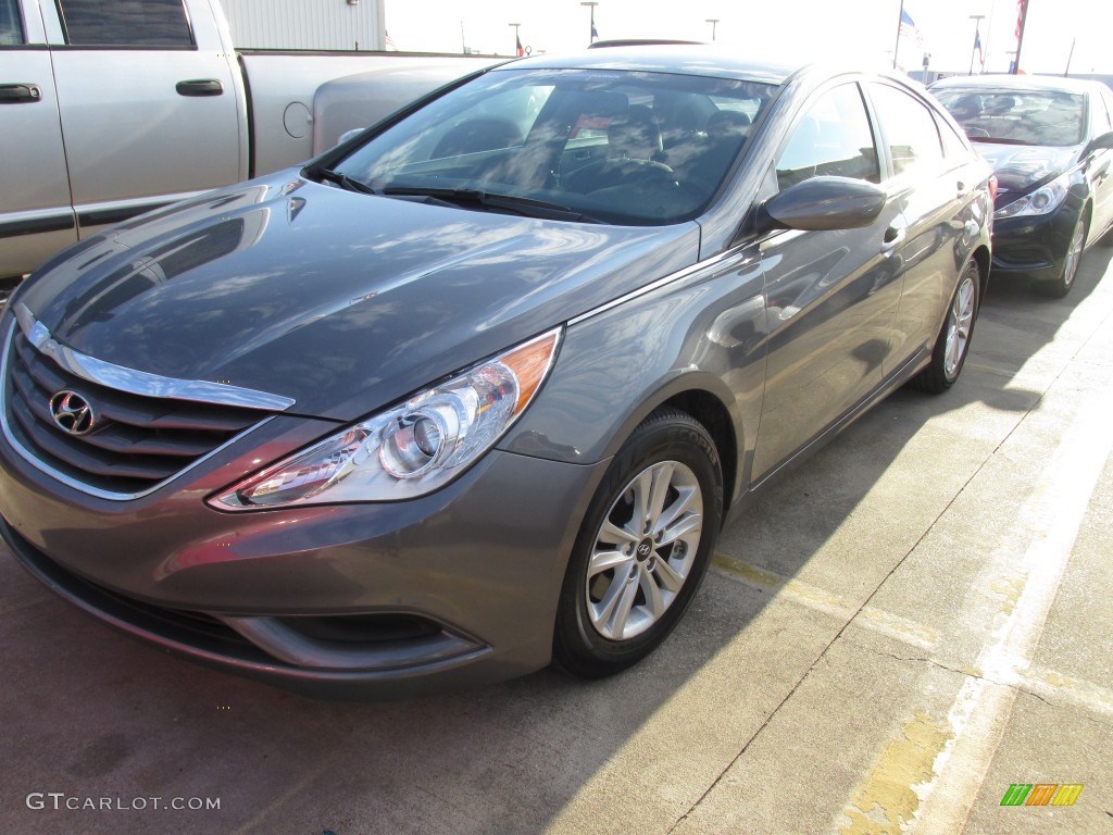 Harbor Gray Metallic 2013 Hyundai Sonata GLS Exterior Photo #99905959