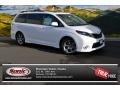 2015 Super White Toyota Sienna SE  photo #1