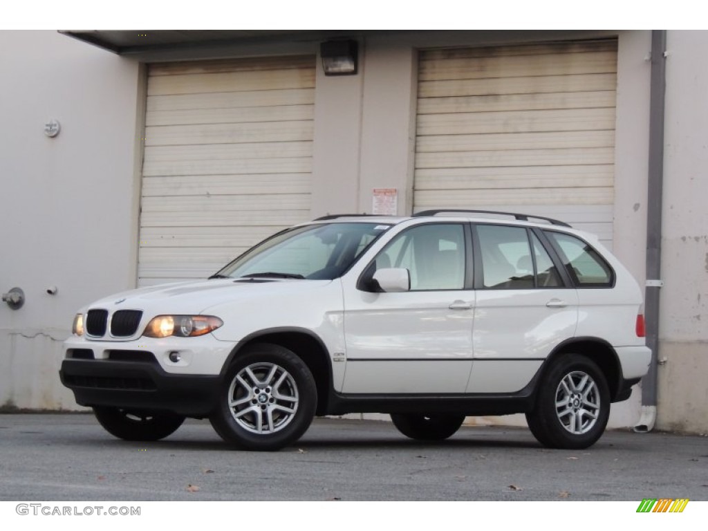 Alpine White 2005 BMW X5 3.0i Exterior Photo #99907951