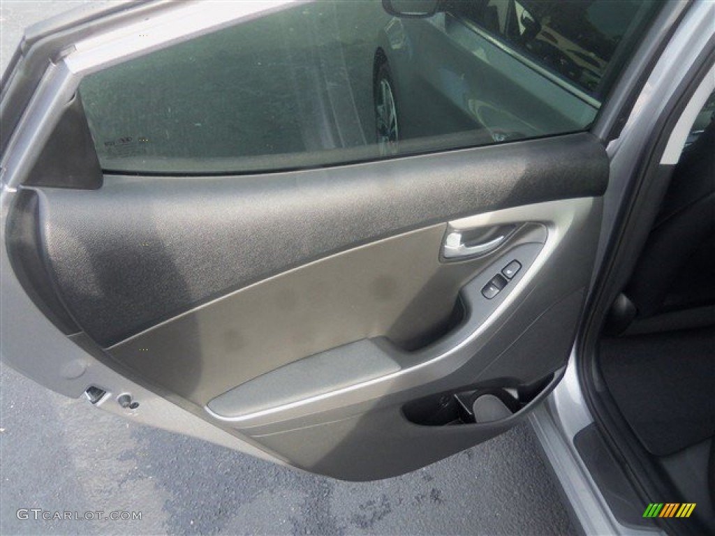 2015 Elantra Limited Sedan - Titanium Gray Metallic / Black photo #8