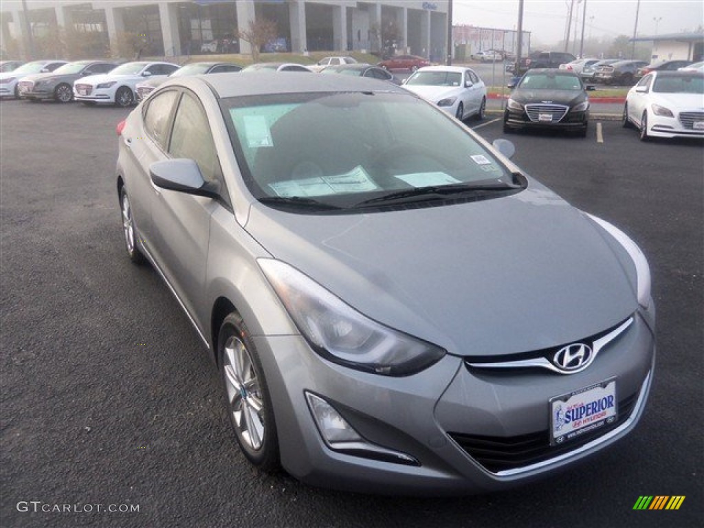 2015 Elantra SE Sedan - Titanium Gray Metallic / Gray photo #1
