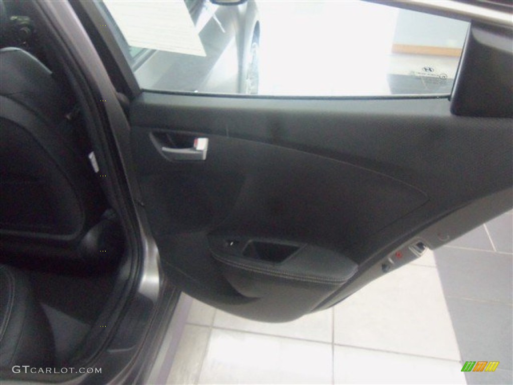 2015 Veloster Turbo - Matte Gray / Black photo #8