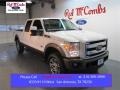 2015 White Platinum Ford F250 Super Duty King Ranch Crew Cab 4x4  photo #1