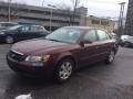 Dark Cherry Red 2008 Hyundai Sonata GLS