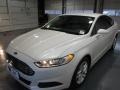 2015 White Platinum Metallic Ford Fusion SE  photo #3