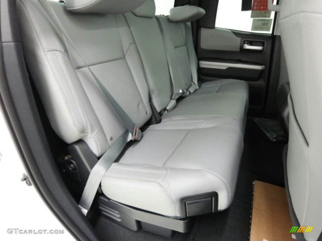 2015 Toyota Tundra Limited Double Cab 4x4 Rear Seat Photo #99911272