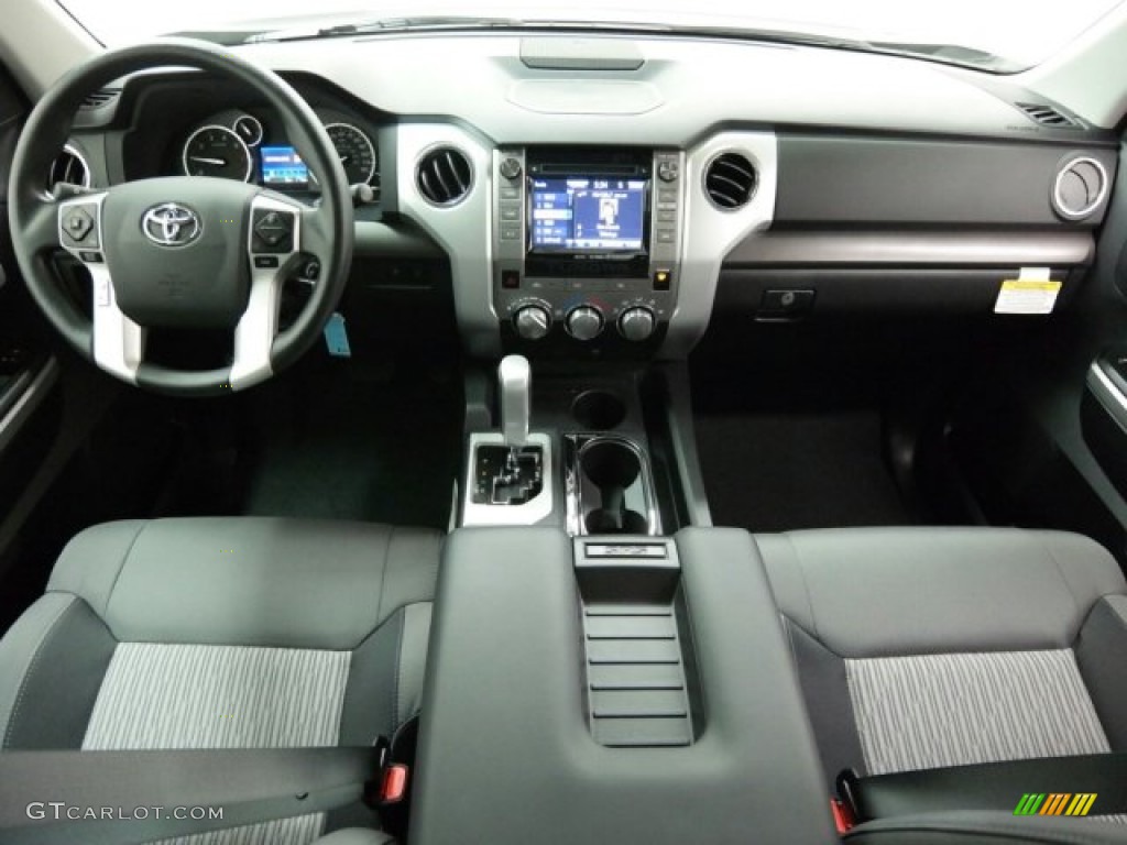 2015 Toyota Tundra SR5 Double Cab Graphite Dashboard Photo #99911784