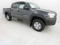 2015 Magnetic Gray Metallic Toyota Tacoma PreRunner Double Cab  photo #4