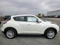 Pearl White 2015 Nissan Juke S AWD Exterior