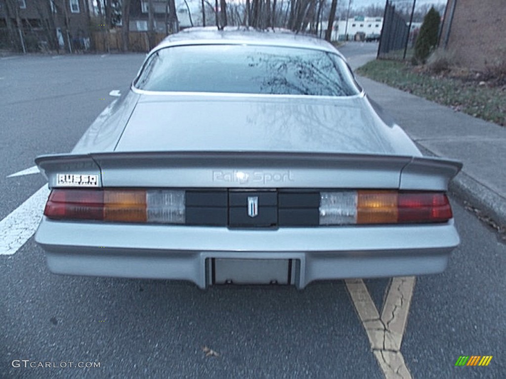 1980 Camaro Rally Sport Coupe - Silver / Black photo #8