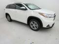 2015 Blizzard Pearl White Toyota Highlander XLE AWD  photo #4