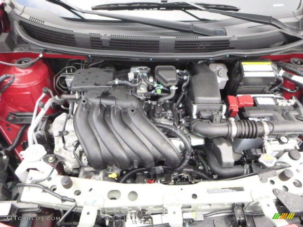 2015 Nissan Versa 1.6 S Plus Sedan 1.6 Liter DOHC 16-Valve CVTCS 4 Cylinder Engine Photo #99914551