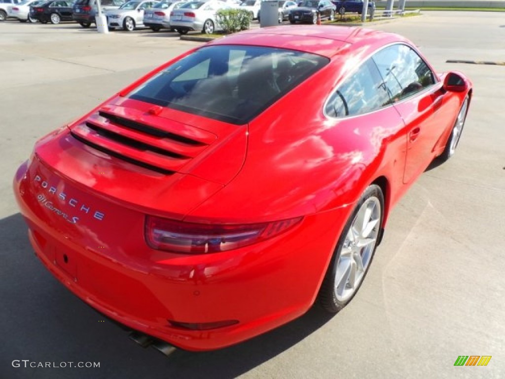 2012 911 Carrera S Coupe - Guards Red / Black photo #7