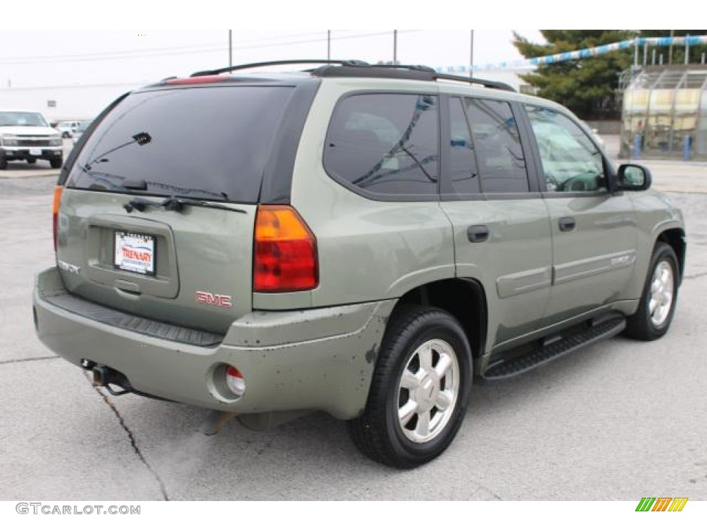 2004 Envoy SLE - Silver Green Metallic / Medium Pewter photo #3