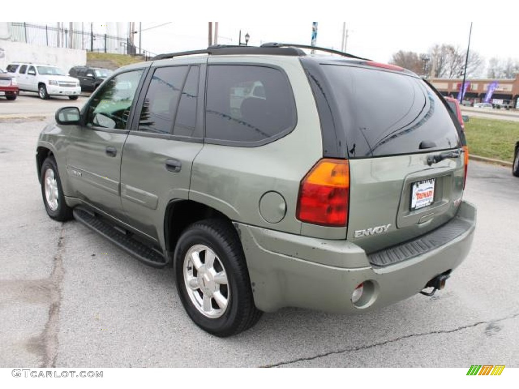 2004 Envoy SLE - Silver Green Metallic / Medium Pewter photo #4