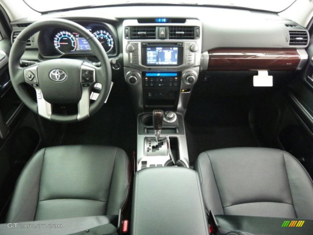 2015 Toyota 4Runner Limited 4x4 Black Dashboard Photo #99916321