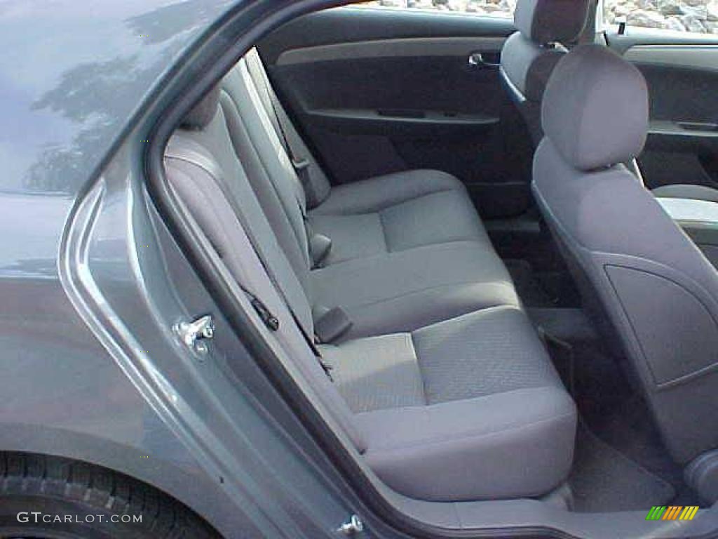 2008 Malibu LS Sedan - Dark Gray Metallic / Titanium Gray photo #8