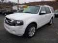 2014 White Platinum Ford Expedition Limited 4x4  photo #7