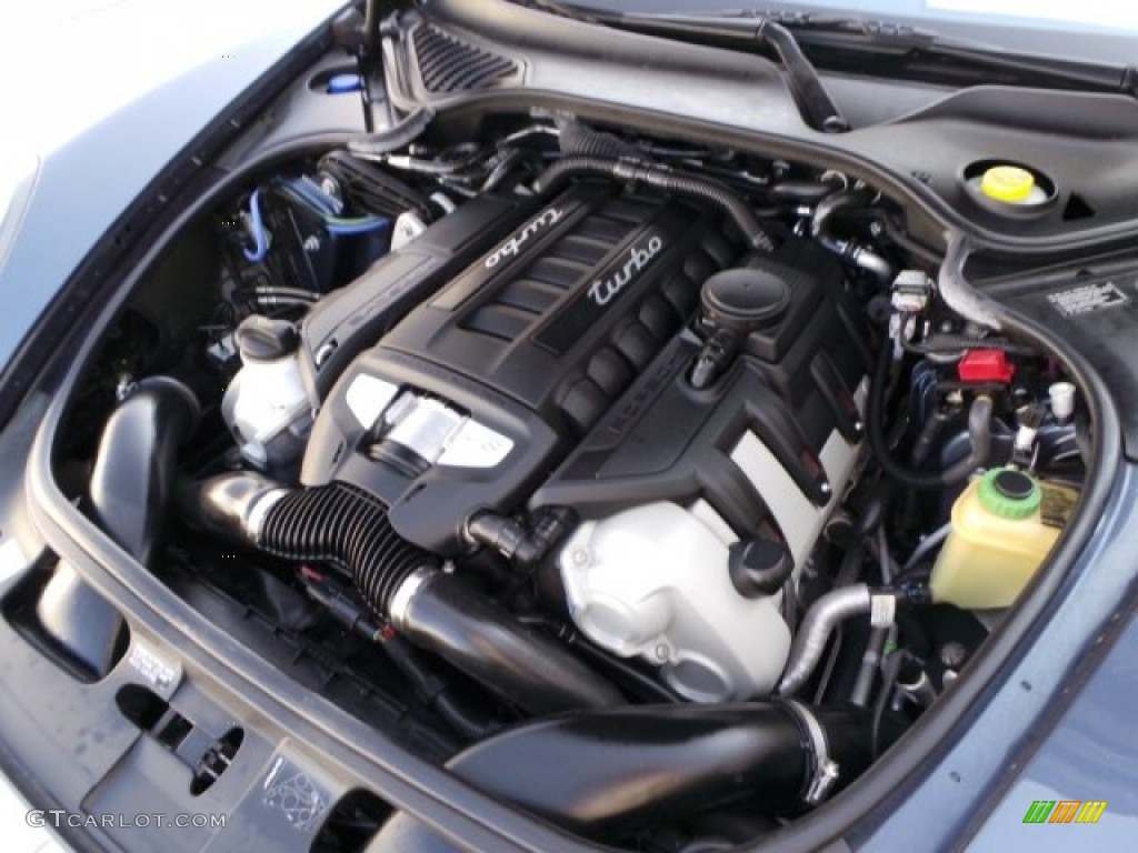 2010 Porsche Panamera Turbo Engine Photos