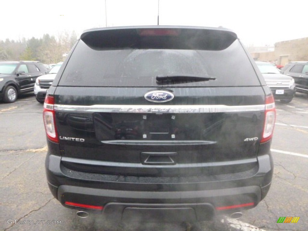 2015 Explorer Limited 4WD - Dark Side / Charcoal Black photo #3