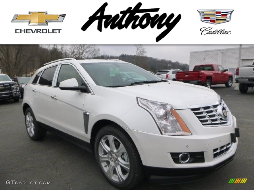 2015 SRX Performance AWD - Platinum Ice Tricoat / Caramel/Ebony photo #1