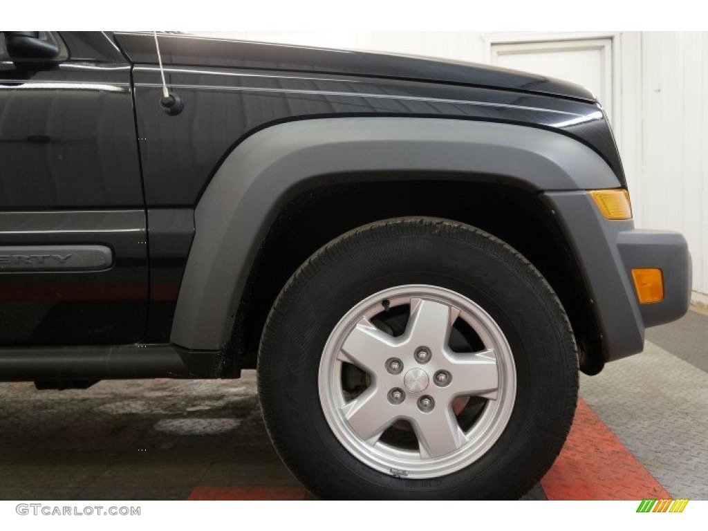 2006 Liberty Sport 4x4 - Black / Medium Slate Gray photo #36