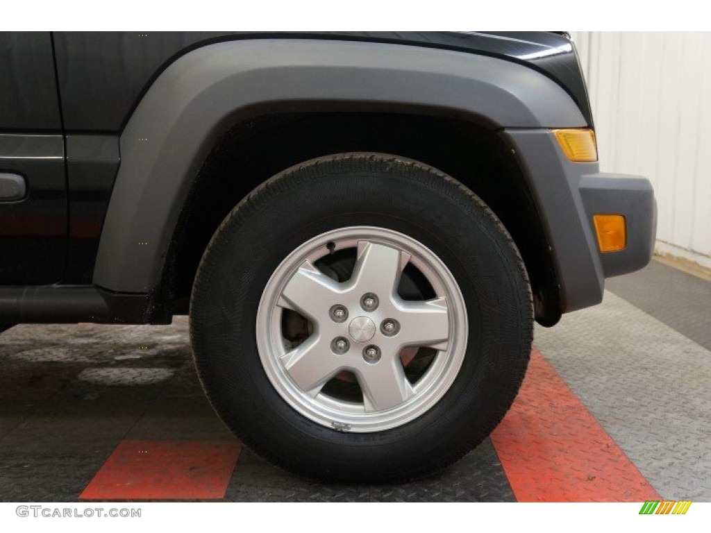 2006 Liberty Sport 4x4 - Black / Medium Slate Gray photo #37