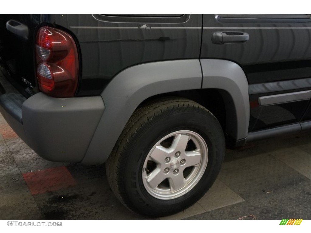 2006 Liberty Sport 4x4 - Black / Medium Slate Gray photo #43