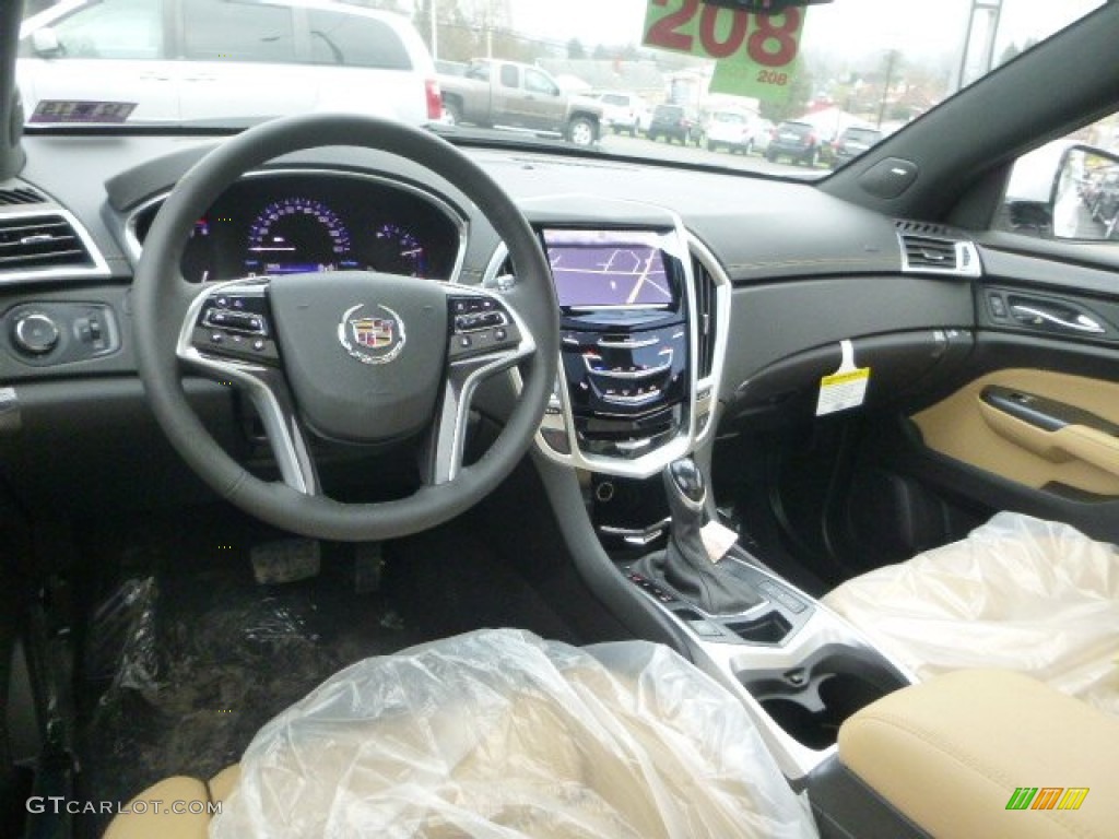 Caramel/Ebony Interior 2015 Cadillac SRX Performance AWD Photo #99920005