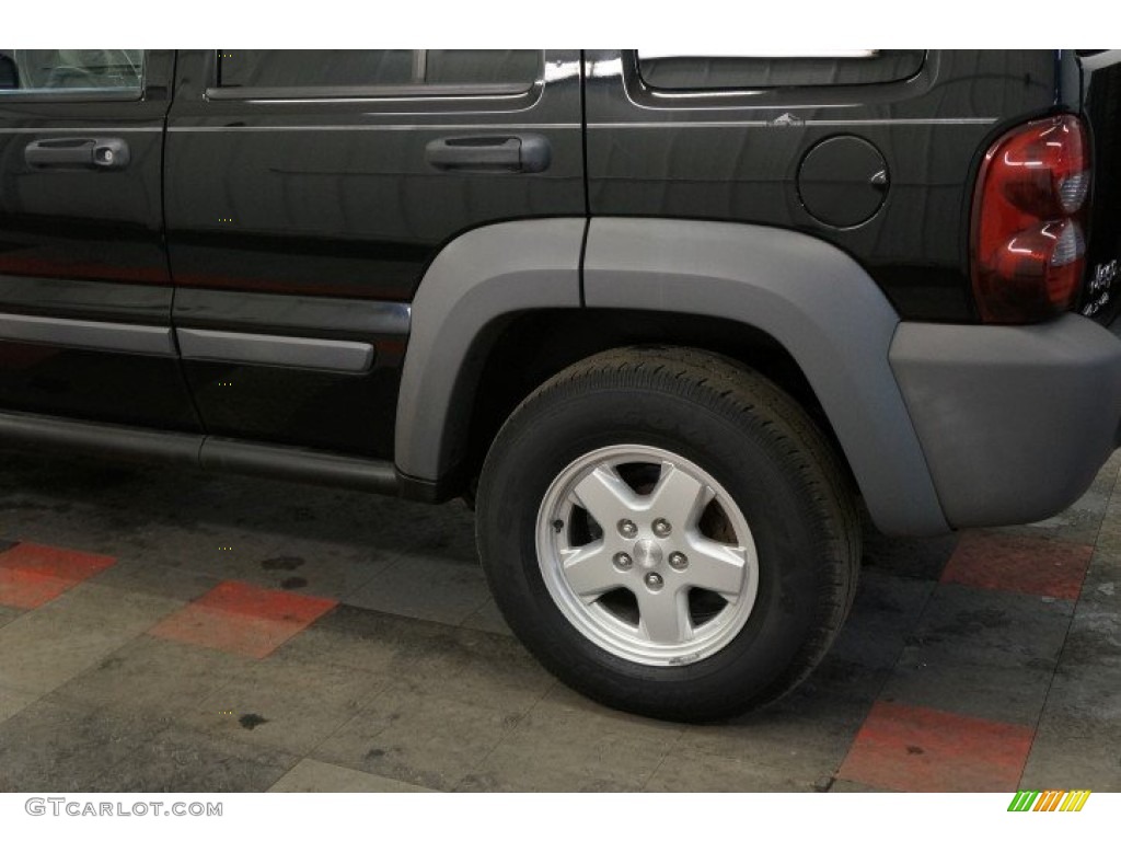 2006 Liberty Sport 4x4 - Black / Medium Slate Gray photo #50