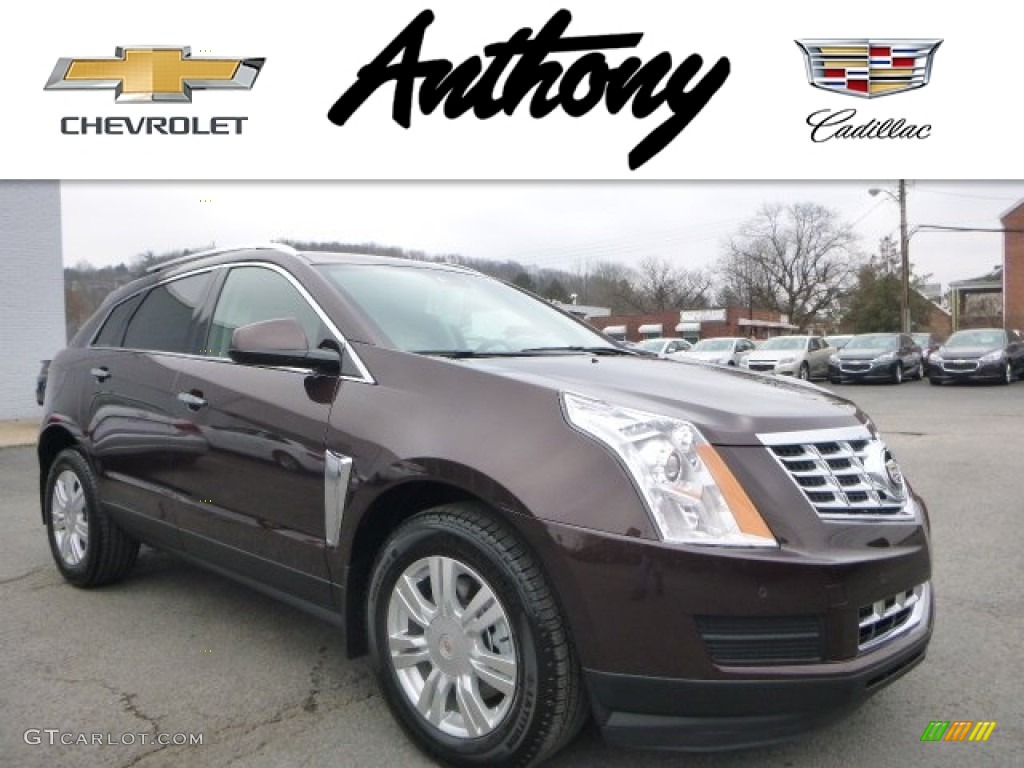 2015 SRX Luxury AWD - Cocoa Bronze Metallic / Shale/Brownstone photo #1