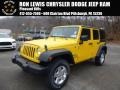 Baja Yellow - Wrangler Unlimited Sport S 4x4 Photo No. 1